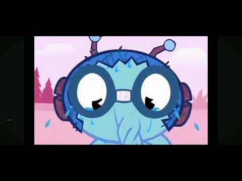 Peersonajes de htf llorando por la musica de space song