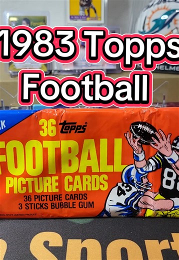 Unpacking 1983 Topps Football Cards: A Nostalgic Journey