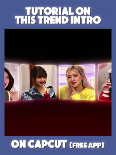 trend intro tutorial on capcut || #capcut #capcutpioneer #editingtutorial #blackpinkedit intro cr: @villaindvl