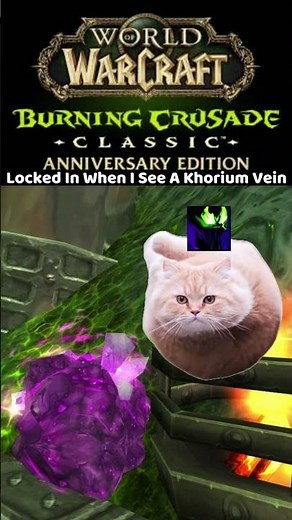 TBC Anniversary Locked In When I See A Khorium Vein! #wowclassic #gaming #lythp