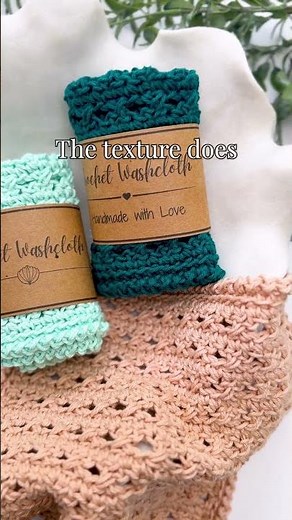 The Reed Washcloth tutorial is live and the pattern is free on the blog.