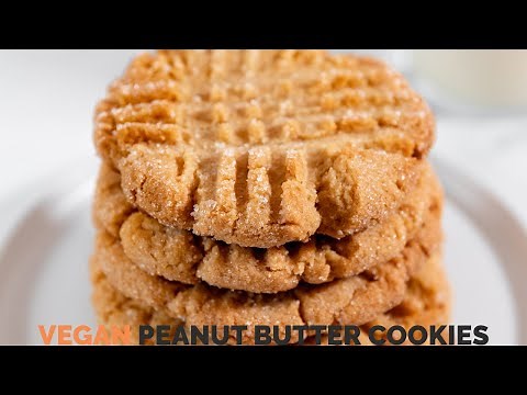 Vegan Peanut Butter Cookies · Simple Vegan Blog