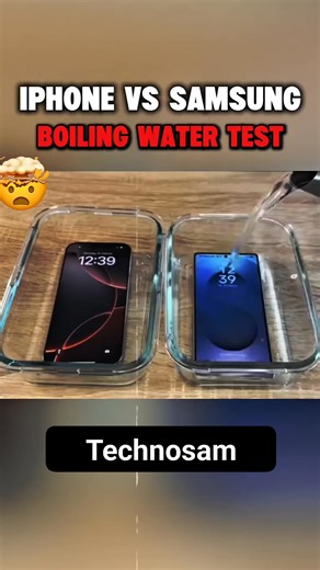 2.3K views · 6.7K reactions | Samsung VS IPHONE Boiling Comparison #fblifestyle | Sam Khan | Facebook