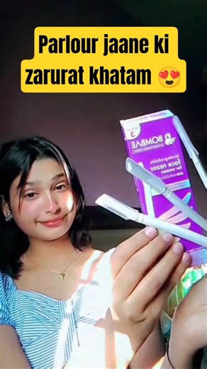 Eyebrow Razor Review 🔥 Face Hair Remove at Home 😍 #shorts
