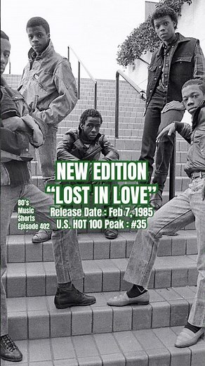 New Edition “Lost In Love” #80s #80smusic #newedition