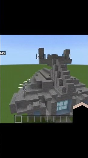 I built an Imperial Star Destroyer from Star Wars in Minecraft!
