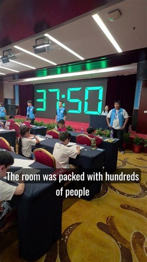 World Junior Sudoku Championship Beijing China 🇨🇳 2026 #sudoku #education #games
