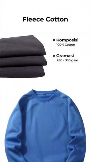 3 JENIS BAHAN SWEATER YANG RECOMMENDED