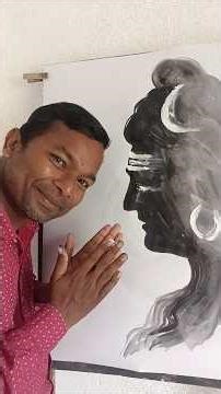 How to draw Lord Shiva #lord #artwork #sketch #drawing #painting #shorts #viral #youtubeshorts