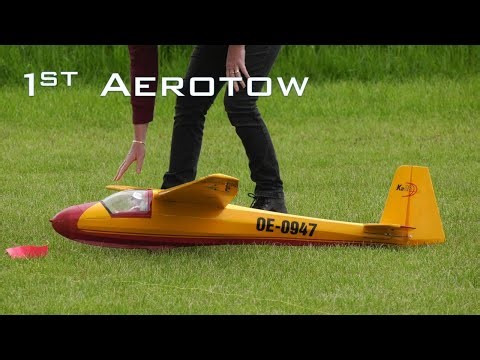 Seagull Models KA8B Vintage glider - Maiden Flight
