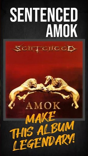 This Album STILL HITS HARD – Sentenced “Amok” (A Metal Classic) #metal #metalfans #gothicmetal