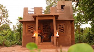 Building a Modern Mud House in the Jungle