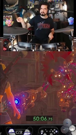 World’s First Sub 80min Run of BotW w Drum Controls!🥁(My Personal Fav from 2025)#botw #speedrum
