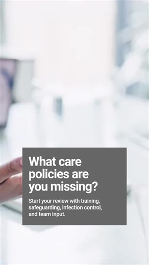 Starting your spring policy review? Here's what every care agency should focus on first: 1. Update your policies to reflect the latest CQC standards and regulations. 2. Review staff training records to confirm mandatory courses are up to date. 3. Assess your safeguarding and infection control procedures. 4. Engage your team in the review process for a comprehensive approach. A thorough policy review not only keeps your agency compliant but also strengthens the quality of care you provide. Need e