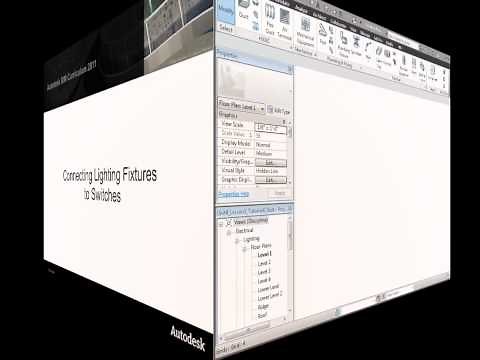 Revit MEP - Modeling Electrical Panels, Circuits, and Switches
