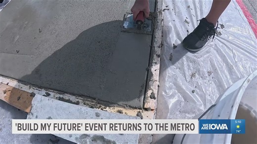 Students gain skilled trade experience at Build My Future event in Des Moines