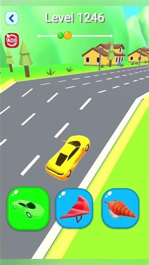 Shape shifting2 game level #1246 hyper casual game #shapeshifting #gameplay #gaming #shortvideo...