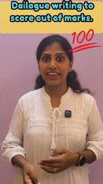 Dialogue writing for class 10 . Writing skills explained in Marathi. SSC board 2026 score full mark.