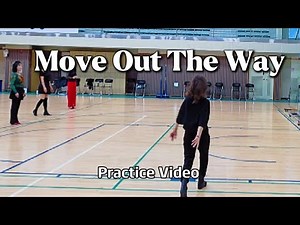 Move Out The Way Line Dance | Advanced| 연습영상