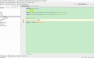 Java配置类搭建SpringMVC环境 json数据交互
