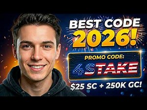 STAKE US CODE 4STAKE — THE BEST STAKE US PROMO CODE 2026! (Setup Complete Guide + Bonus on Stake US)
