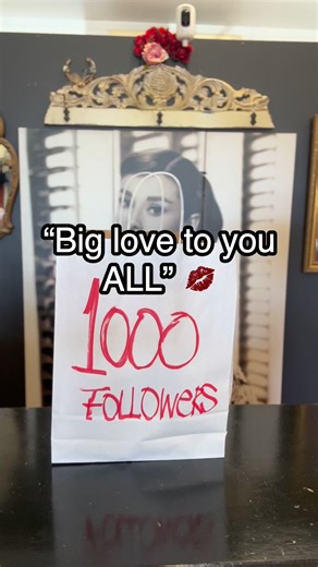 ✨ We did it — 1,000 followers! ✨ No big silver balloons, no fancy “K”, just me… a white bag, a red text, and a big fat THANK YOU. Thank you for following, supporting, cheering, laughing, shopping, and believing in the power of women showing up for women. Here’s to unity, kindness, and this gorgeous little community we’re building together. ❤️ I appreciate every single one of you. | Her Closet