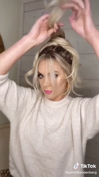 Elegant Topsy Tail Updo Tutorial