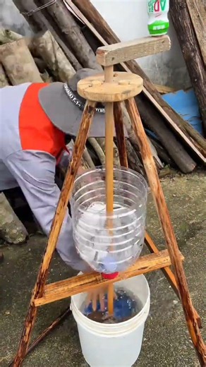 ​🧺⚙️ DIY Manual Washing Machine | Innovative Off-Grid Clothes Washer