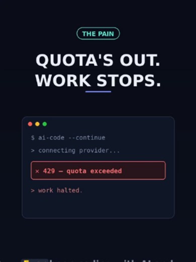 Your AI coding tool keeps hitting quota walls? 😤 OmniRoute is a free, open-source gateway that plugs Claude Code, Cursor & Codex into 230 providers with auto-fallback and 95% token compression. Would you route everything through one endpoint? 👇 #coding #programming #ai #techtok #github #developer #omniroute #aigateway #devtools #aitools #githubtrending #opensource #claudecode #cursor #llm