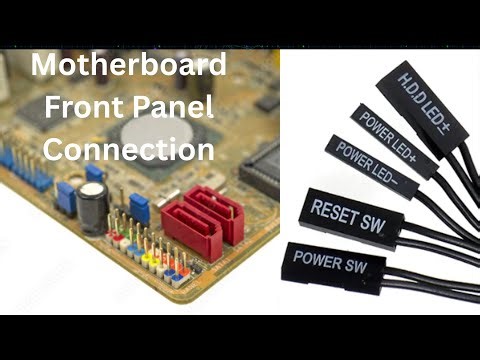 Motherboard Front Panel Connection Explained for Beginners
