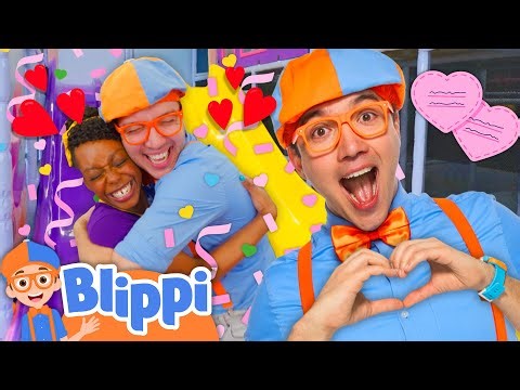 Blippi and Meekah’s Sweet Valentine’s Day at Candyland! 🍭