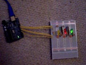 Arduino 3x3 LED Matrix