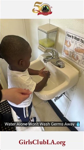 GCLA Kids Learn Handwashing the Fun Way