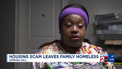 Housing scam leaves Spring Hill family homeless