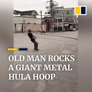 For when a normal hula hoop's just too easy. | South China Morning Post