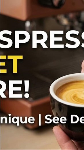 "Espresso is balance. Sour or bitter? It’s extraction. Check description, let's fix it!"⬇️
