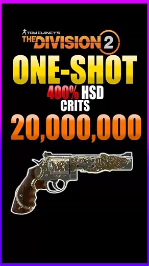 REGULUS ONE-SHOT Build #division2 #division2event #division2builds #division3 #viralshort #division