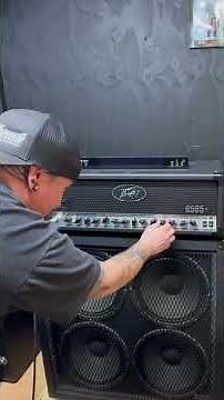 Peavey 6505+ Guitar Amplifier (Eurotubes High Gain Power Tubes) (120 Watts of Heavy Metal POWER)