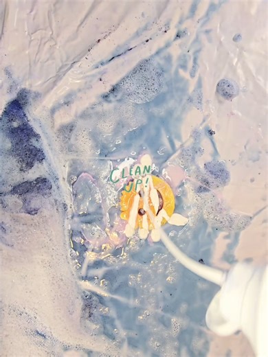 🧽 Scrubby Time 🧼 #asmr #cleantok #asmrcleaning #suds #scrubbing