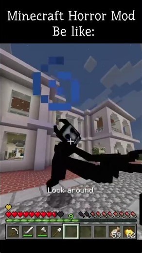 Minecraft Horror Mod be like: