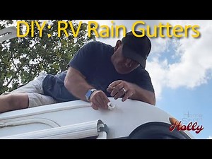 DIY: Installing RV Gutters: Trim-Lok Drip Rail