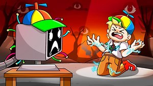 【GameToons】Incredibox Sprunki-Mr.Fun电脑悲伤起源故事！_ 卡通动画