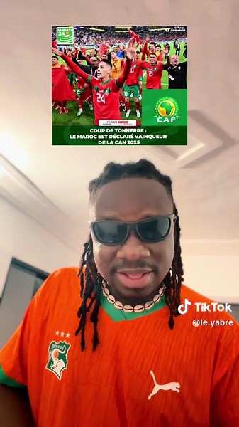 La CAF annule la victoire du Sénégal et remet la CAN au Maroc pouaaah 😂💔