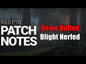PTB Patch Notes 9.6.0 | Dead by Daylight