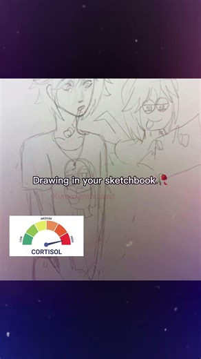 Drawing on the back of homework makes your art so much better… #trend #traditionalart #relatable