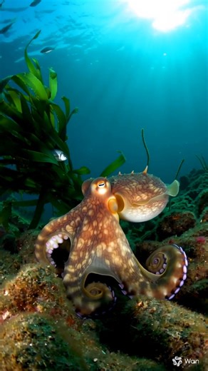 In a fascinating behavioral study, researchers observed wild octopuses (particularly the The infamous titan triggerfish of the Indo-Pacific sports bold colours and even bolder tempers. With strong jaws and special teeth, they crunch through sea urchins and coral, helping keep reefs balanced. But come nesting season, they turn into grumpy reef sentries, chasing off anything that dares approach their eggs. : Luke Saddler | Sheridan Burkholder | Facebook