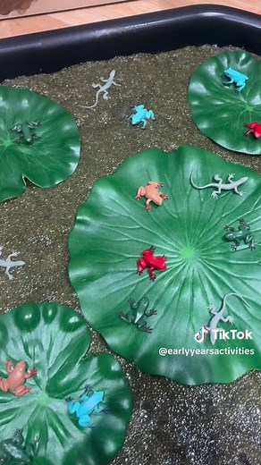 Exploring Frogspawn: Educational Toddler Activity with Tuff Tray Ideas