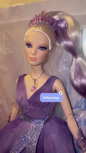 Unboxing Barbie Crystal Fantasy Collection