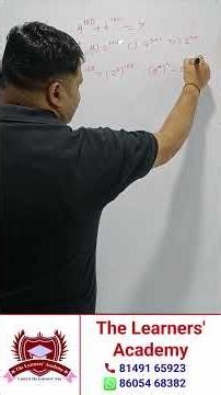 How to Simplify Big Exponents Instantly | Math Trick for SAT & School Students ⚡