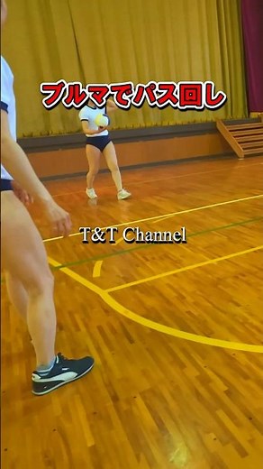 Passing a Volleyball in School-Issued Bloomers